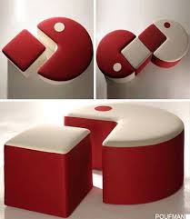 pacman geek furniture gaming furniture unique living room furniture