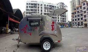 صيني عاشق للسيارات يطرح أصغر كرفان متحرك في العالم chinese car car lover car