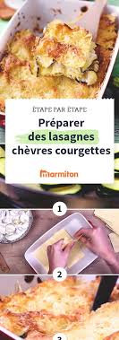 Lasagnes Aux Courgettes Et Au Chevre Recette Lasagne Courgette Lasagnes Recettes De Cuisine