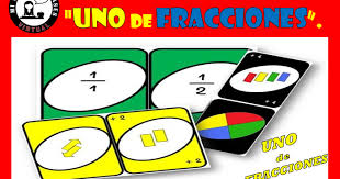 Juegos matemáticos (ludi matematici) es un tratado de leon battista alberti escrito entre 1450 y 1452. Divertido Juego De Cartas Uno De Fracciones Mi Salon De Clases Virtual