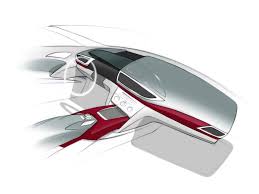 2009 Audi Sportback Concept Drawing Dashboard 2 1920x1440 Wallpaper