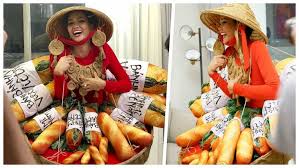 Born 15 may 1992) is a vietnamese model and beauty pageant titleholder of the rade ethnic minority group. Hoa Háº­u H Hen Nie Gay Chu Y Khi Diá»‡n Trang Phá»¥c Toan Banh Mi