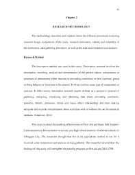 Students doing quantitative research have an established conventional 'model' to work to, which comprises these possible elements: Doc Chapter 2 Research Methodology Jamie Francis Ray Rn Academia Edu