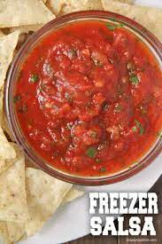 I normally use canned tomatoes for salsa, so nice to have a fresh option. Freezer Salsa With Canned Tomatoes Snappy Gourmet