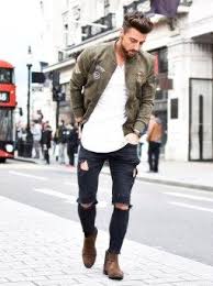 41 Ripped Jeans Outfit That Make You Want To Wear Every Day Manner Outfit Herren Mode Outfit