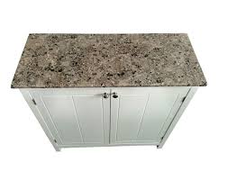 The impervious surface resists stains, scratches, liquids and damage from impact. Home Garden Kings Brand White With Marble Finish Top Kitchen Island Storage Cabinet New Kitchen Dining Bar