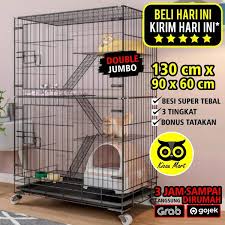 Mending sobat pintar bikin sendiri, biayanya. Jual Produk Kandang Kucing Jumbo Besar Termurah Dan Terlengkap Juli 2021 Bukalapak