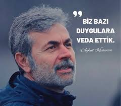 Biz bazı duygulara veda ettik.” -Aykut KOCAMAN