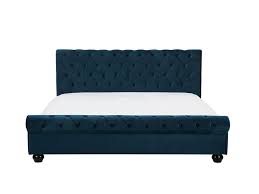 Get user reviews on all bedroom products. Velvet Eu Super King Bed Blue Avallon Beliani De