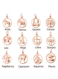 More than likely, their family will be large, too—the more, the merrier! Zodiac Star Sign Charm Necklace In 9ct Rose Gold The Jewel Shop