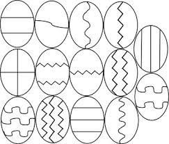 Best images about free eggs of photos. Easter Egg Clipart Black White By Miss March S Munchkins Tpt