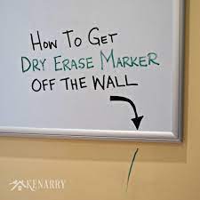 Dry Erase Marker Removal How To Get It Off Walls Easily