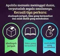 Dalam ajaran agama islam, terdapat banyak cara untuk membantu antar sesama. Ukhwah Encyclopedia 3 Amalan Yang Tidak Terputus Pahalanya Ø¹Ù† Ø£Ø¨ÙŠ Ù‡Ø±ÙŠØ±Ø© Ø±Ø¶Ù‰ Ø§Ù„Ù„Ù‡ Ø¹Ù†Ù‡ Ø£Ù† Ø±Ø³ÙˆÙ„ Ø§Ù„Ù„Ù‡ ØµÙ„Ù‰ Ø§Ù„Ù„Ù‡ Ø¹Ù„ÙŠÙ‡ ÙˆØ³Ù„Ù… Ù‚Ø§Ù„ Ø¥Ø°Ø§ Ù…Ø§Øª Ø§Ø¨Ù† Ø¢Ø¯Ù… Ø§Ù†Ù‚Ø·Ø¹ Ø¹Ù…Ù„Ù‡ Ø¥Ù„Ø§ Ù…Ù†