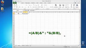 How To Calculate The Ratio In Excel Youtube