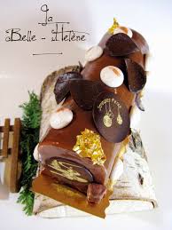 La Belle Helene Buche Noel 2014 Buche De Noel Poire Belle Helene Dessert Noel