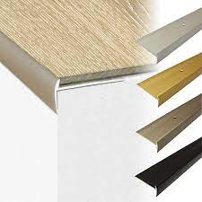 The horizontal projection to the front of a tread where most foot traffic frequently occurs. Luxury Click Vinyl Flooring Stair Nosing Edge Profile Trim Lvt C27 Ebay Stair Nosing Vinyl Flooring Stairs Vinyl