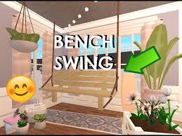 As well as a family living area and front porch. How To Make A Bench Swing In Bloxburg 5 New Bloxburg Hacks Update Hacks Youtube