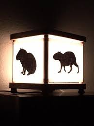 Capybara Night Light Decor Nightlight Lamp Lighting Light Decorations Night Light Night Light Lamp
