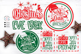 Download Christmas Eve Box Set From Santa Set 372286 Cut Files Design Bundles Yellowimages Mockups