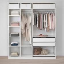 You can customize the design of your wardrobe to your personal taste by choosing your own interior fitting. Pax Wardrobe White Flisberget Light Beige 78 3 4x23 5 8x93 1 8 Ikea Closet Designs Pax Wardrobe Ikea Pax Wardrobe