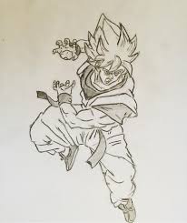 Son goku and his friends return!! An Attempt At Drawing Goku Dbz