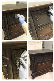 Fact is, acid washing is rarely needed to remove pool stains. How To Create A Black Wash Paint Finish Salvaged Inspirations