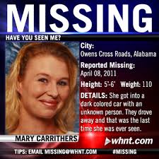DISAPPEARED: Mary Carrithers Last Seen In April 2011