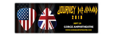 journey def leppard tickets 29th september gorge