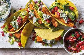Season with jalapeno, capers, oregano, cumin, dill, and cayenne. Fish Finger Tacos Recipe Family Dinner Ideas Tesco Real Food