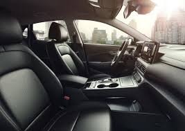 The rear seatbacks can be folded to facilitate carrying long items or to increase the luggage capacity of the vehicle. Hyundai Kona Electric Seating Inhabitat Green Design Innovation Architecture Green Building
