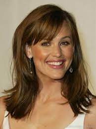 Best Medium Length Hairstyles For Thick Hair Thick Hair Styles Medium Hair Styles Long Hair With Bangs