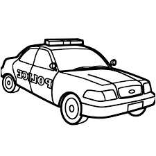 9 anime coloriage police stock voiture de appel d&#x00027;urgence pour enfants