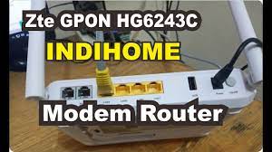 Terus karena sering banyak tamu yang datang. Indihome Dengan Modem Router Zte Hg6243c Dalam Usaha Wifi Youtube