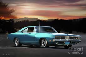 Image result for Medium Blue 1969 Charger