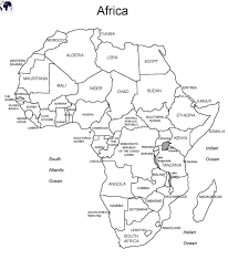 Printable map worksheets for your students. Printable Blank Africa Map With Outline Transparent Png Map