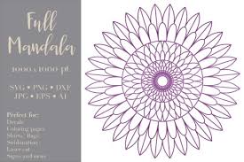 Free Free Mandala Half Svg 744 SVG PNG EPS DXF File