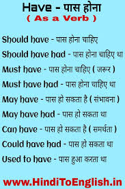 Learn Modals In Hindi Lenguage English Learning Spoken English Vocabulary Words Learn English Words