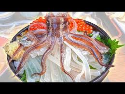 Street Food Japan Dancing Squid Sashimi Best Seafood And Noodle Tour Of Hokkaido Japan Youtube Street Food Food Japan Food