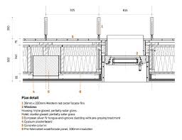 Facade Detail Section Elevation Should Have Facade Detail Plan Underneath Elevation To Satisfy Our Requireme Green Roof System Green Roof Green Roof House
