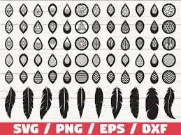 Download Free Earring Svg Cut File Free Svg Cut Files Create Your Diy Projects Using Your Cricut Explore Silhouette And More The Free Cut Files Include Svg Dxf Eps And Png Files