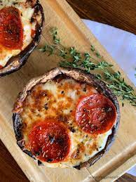 Keto Pizza Stuffed Portobello Mushroom Recipe Megan Seelinger Coaching Recipe Portobello Mushroom Recipes Stuffed Mushrooms Mushroom Recipes