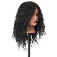 Check spelling or type a new query. 48cm 100 Human Hair Hairdressing Mannequin Head Practice Model Long Curly Hair Alexnld Com