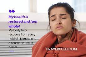 I am sending you the warmest prayer with love and care in my heart, i pray each day brings you closer to a full and speedy recovery. A Healing Prayer For Myself To Get Well Soon Prayer Fold