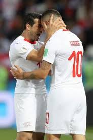 Switzerland is now in great shape to move on to the knockout stages. Die 49 Besten Ideen Zu Granit Xhaka Xherdan Shaqiri Blerim Dzemaili Valon Behrami Al Players Granit Xhaka Shaqiri Fussball
