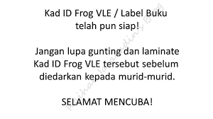 Share & embed kad id frog. Tutorial Bergambar Cara Mudah Untuk Membuat Kad Id Frog Label Buku Murid Raihan Jalaludin S Blog
