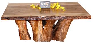 Coffee table, waterfall table, natural edge, maple coffee table, ambrosia maple. Ambrosia Maple Coffee Table With Cedar Stump Base