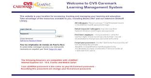 Official Cvs Learnet Login Page This Website Is For Employees To Sign In On The Delegated Management Services In 2020 Learning Management System Cvs Employee Training