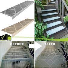 These houndstooth tweed stair treads are perfect for any indoor or outdoor area that sees a lot of foot traffic! Anti Slip Stair Tread Composite 48 Step Cover Indoor And Outdoor Safe Stairwway Ebay
