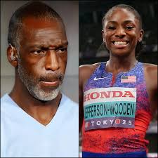 🚨“UNBELIEVABLE!” American track and field legend Michael Johnson  officially criticized Melissa Jefferson-Wooden