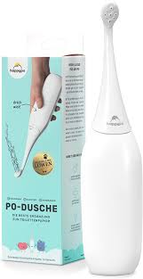 Happypo Po Dusche Weiss Statt Feuchttuchern Dusch Wc Reinigt Sanft Grundlich Spart Papier Gut Bei Hamorrhoiden Reizdarm Bekannt Aus Hohle Der Lowen Amazon De Drogerie Korperpflege